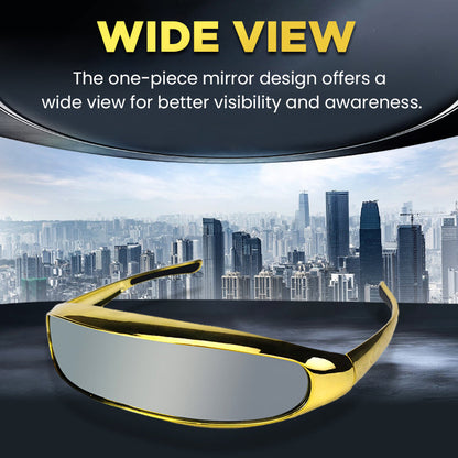 Protective One-Piece Mirror Welding Goggles