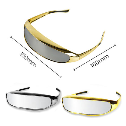 Protective One-Piece Mirror Welding Goggles