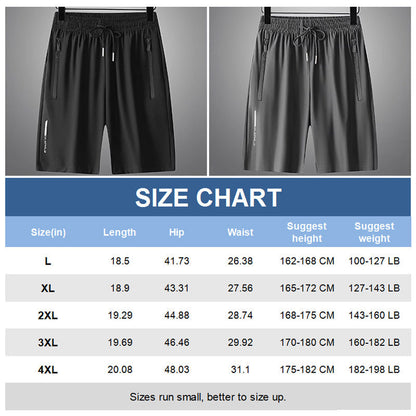 Eis-Seide Super dehnbare, atmungsaktive Shorts