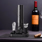 4-in-1 Weinöffner Set Profi Korkenzieher für Wein mit Folienschneider