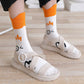 4 Paar Ins Style Unisex trendige Socken