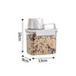 Cereal Dispenser Easy Flow Storage Jar Kunststoff Lebensmittel-Container