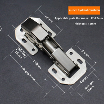 🔥Easy Installation Of Bridge-shaped Door Hinges  -Cabinet Hinges