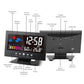 Digitaler LED-Temperatur-Feuchtigkeitsmonitor Wettervorhersage LED-Tischwecker