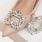 Luxury Rhinestone Removable Shoe Clip Accessory