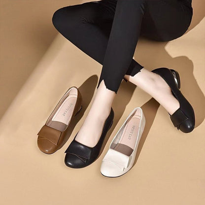 Damenmode Ballett Flats mit rundem Zehenbereich