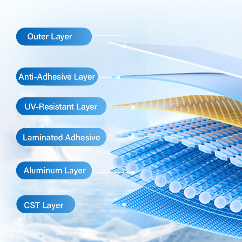 🔥One-way Privacy Thermal Insulation Film for Glass