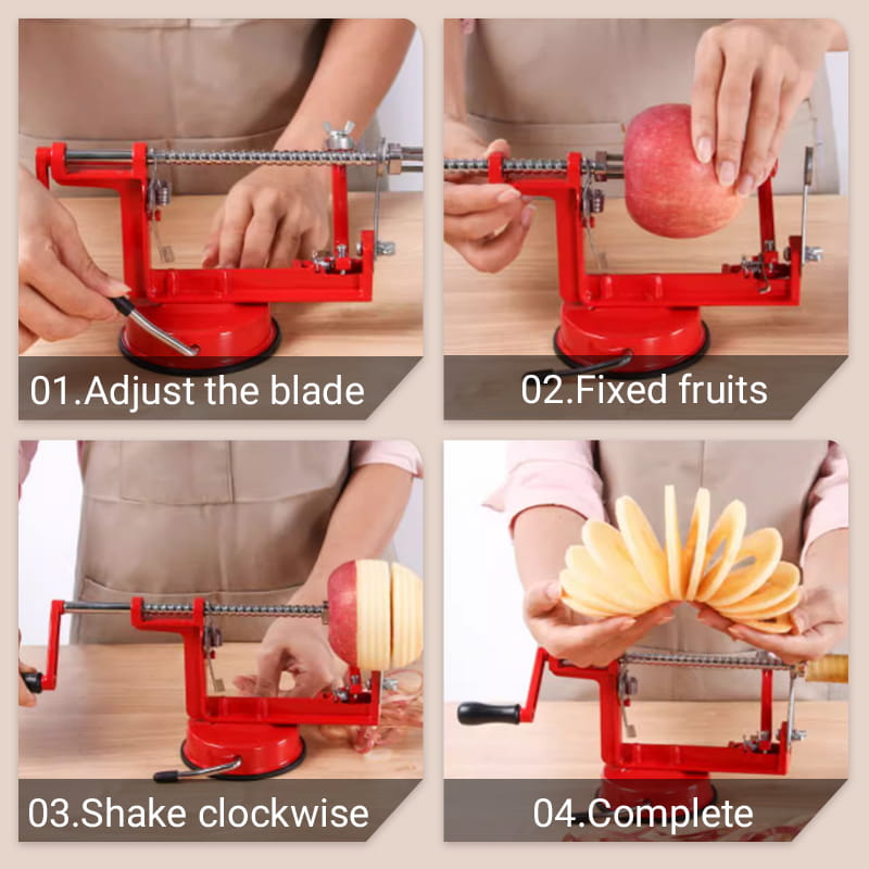 3-in-1 Hand Crank Peeler