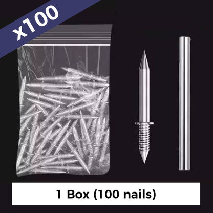 Double-headed Seamless Skirting Nails