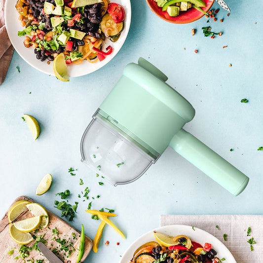 Handheld Electric Rechargeable Vegetable Chopper & Slicer